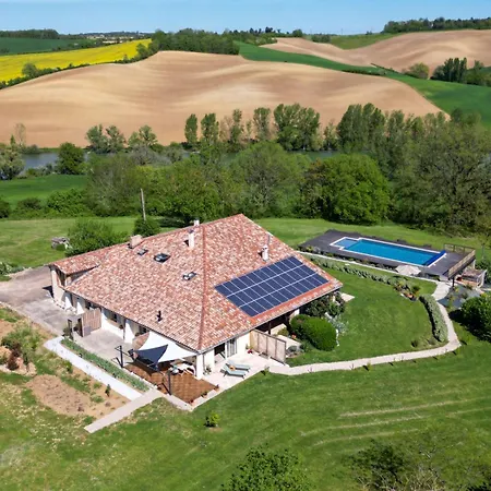 Metairie De Charme Avec Piscine - Tarn Feriehus *